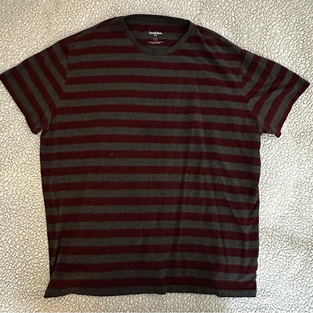Goodfellow & Co striped tee, XXL